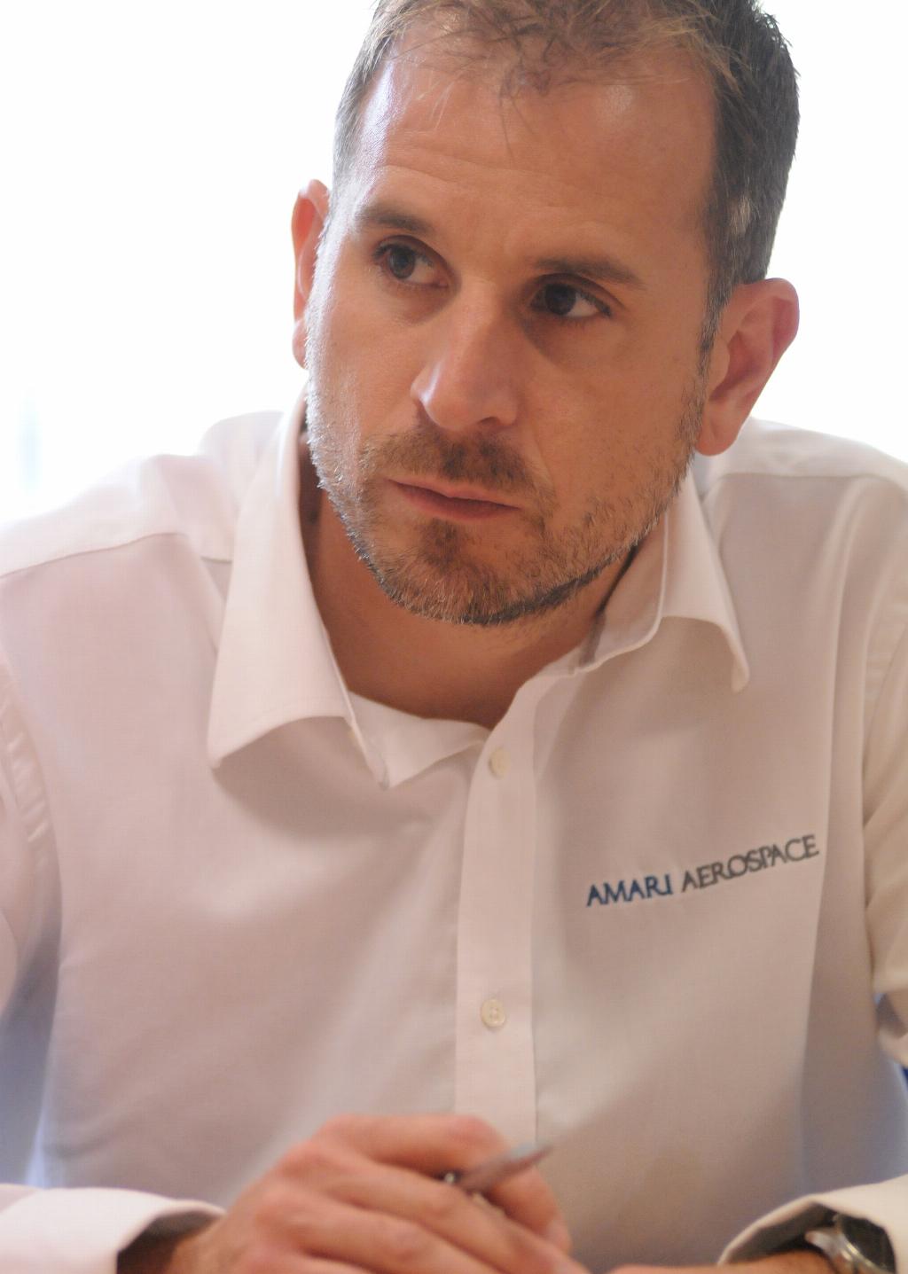David Enright, general manager of Amari Aerospace
