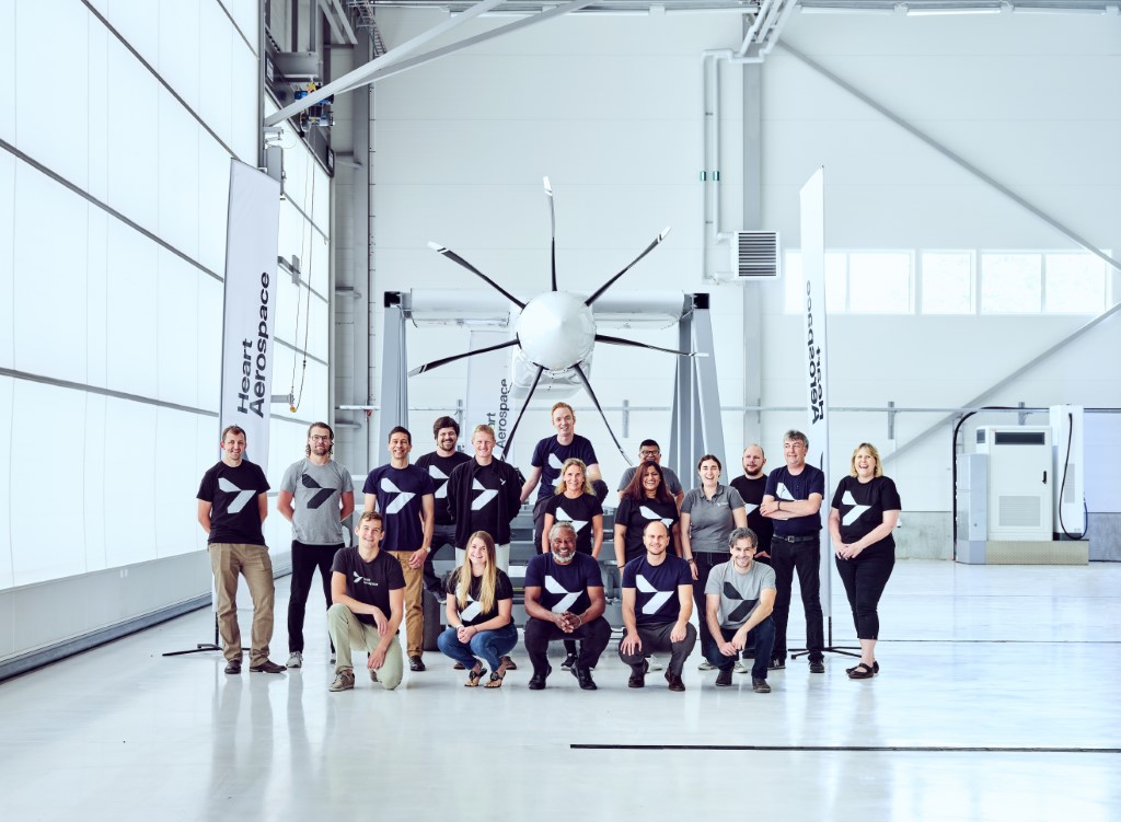 The team at Heart Aerospace