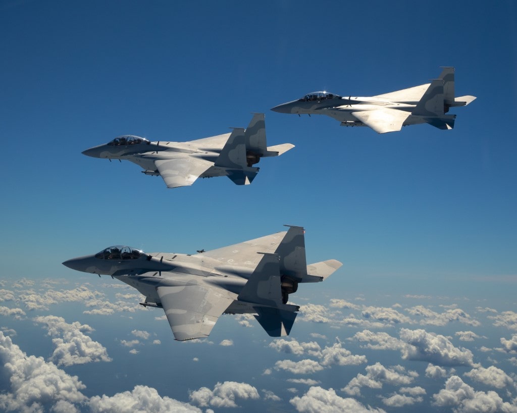 The F-15 has been sold to Qatar as part of a $12 billion deal