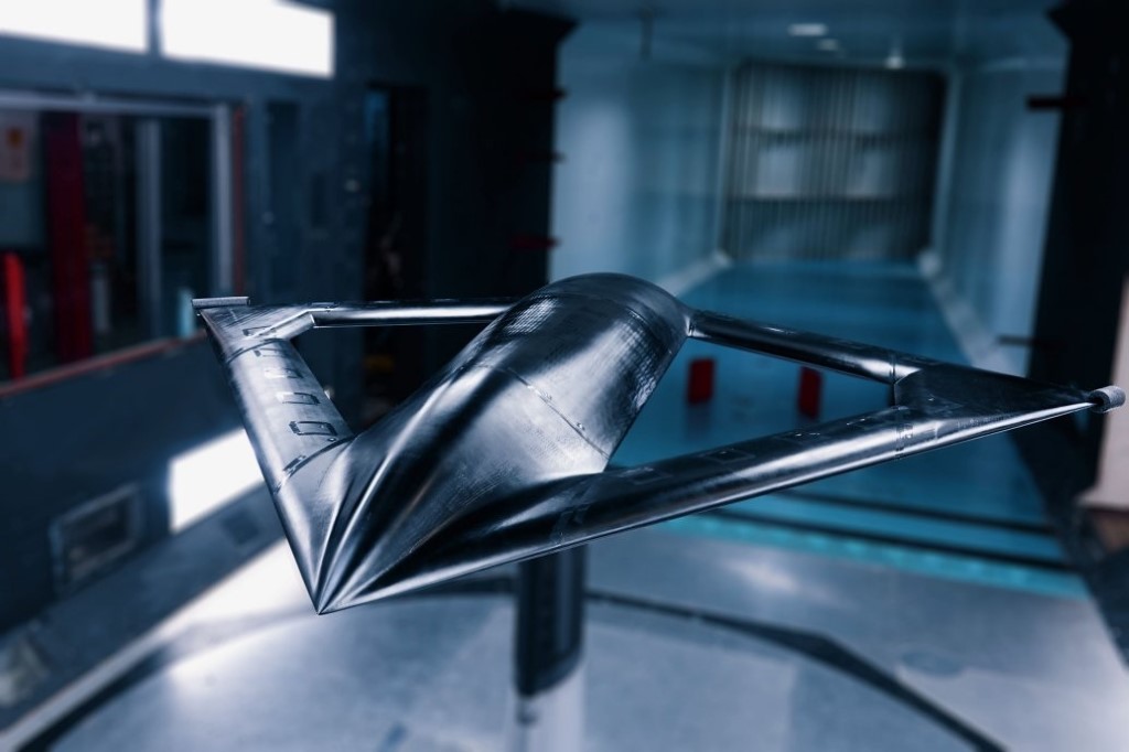 This coplanar joined-wing configuration was previously wind-tunnel tested by Aurora Flight Sciences