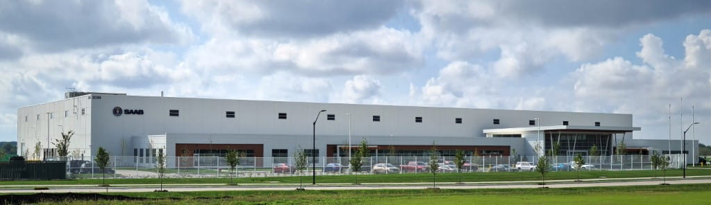 The new Saab facility in Indiana