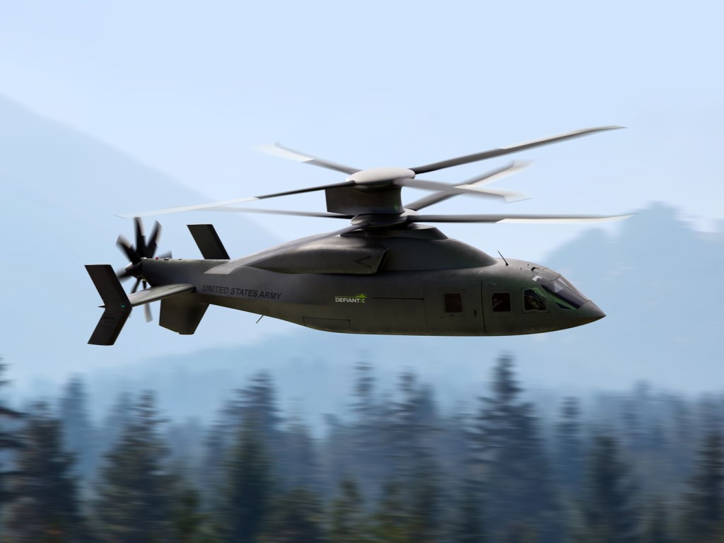 A Sikorsky graphic of Defiant X