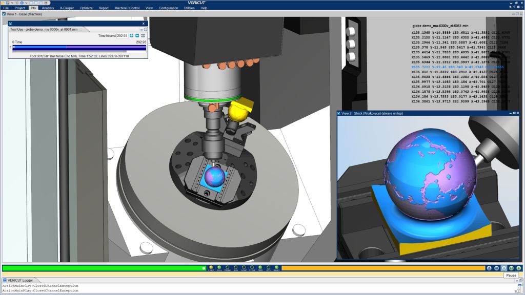CGTech VERICUT + Force: integrated simulation-optimisation solutions