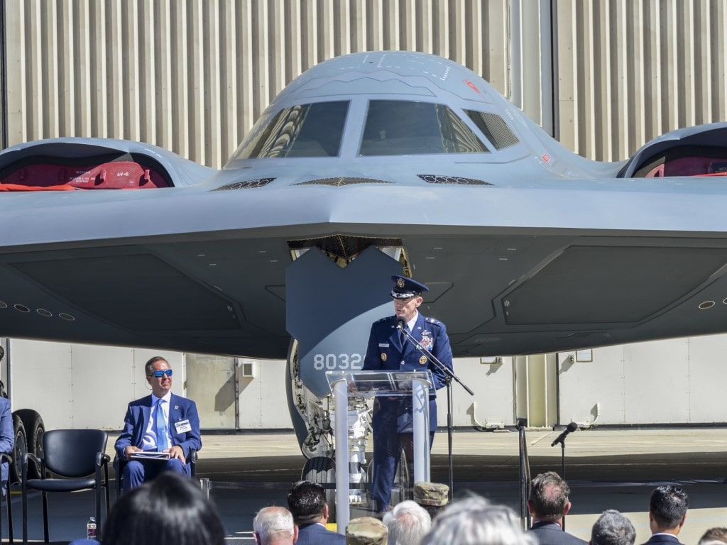 B-2's 30th anniversary celebration at Plant 42 in Palmdale, California in 2020