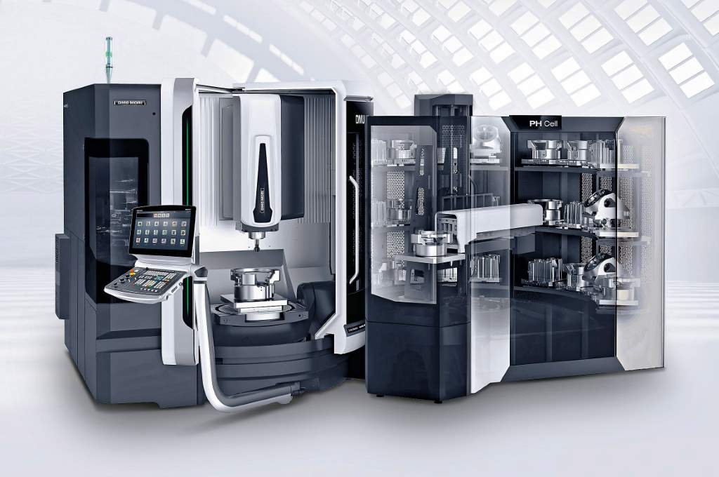 The flexible PH CELL from DMG Mori is designed to be modular and offers optimal accessibility 