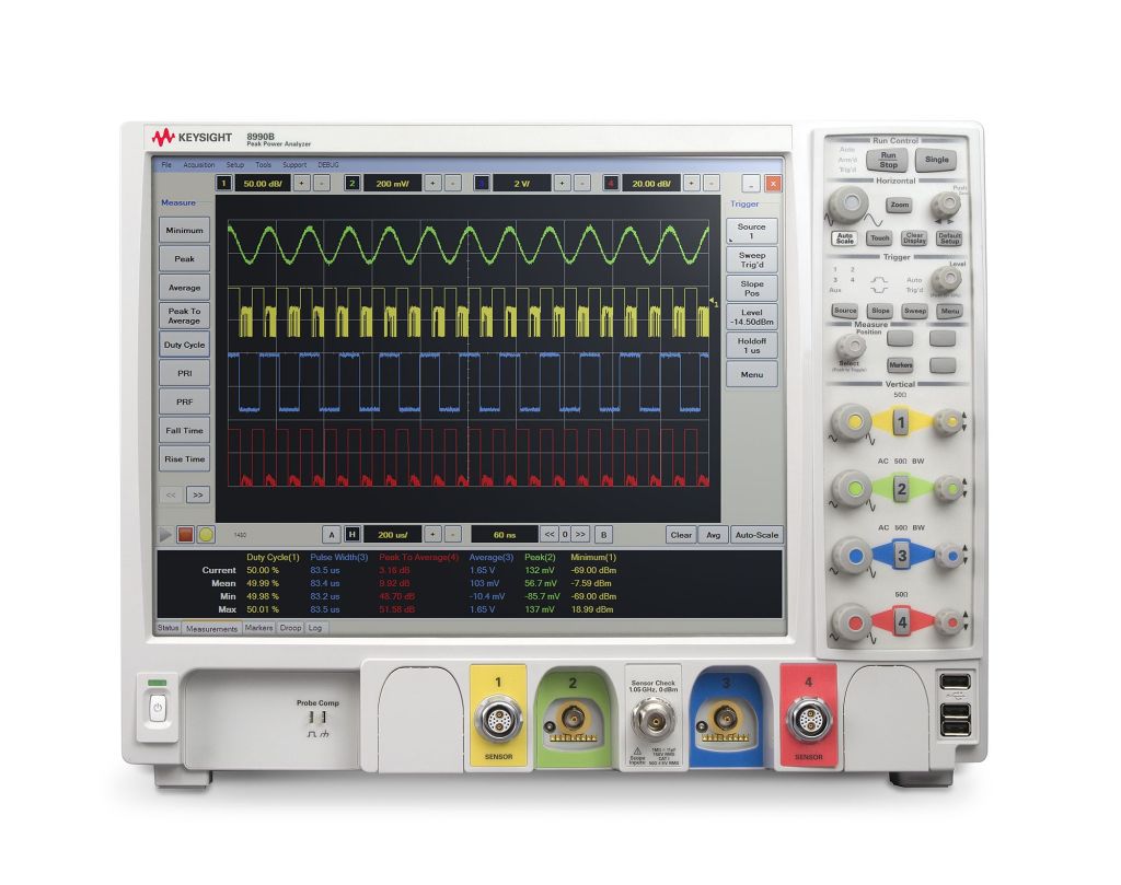 A 40GHz-rated 8990B peak-power analyser from Keysight