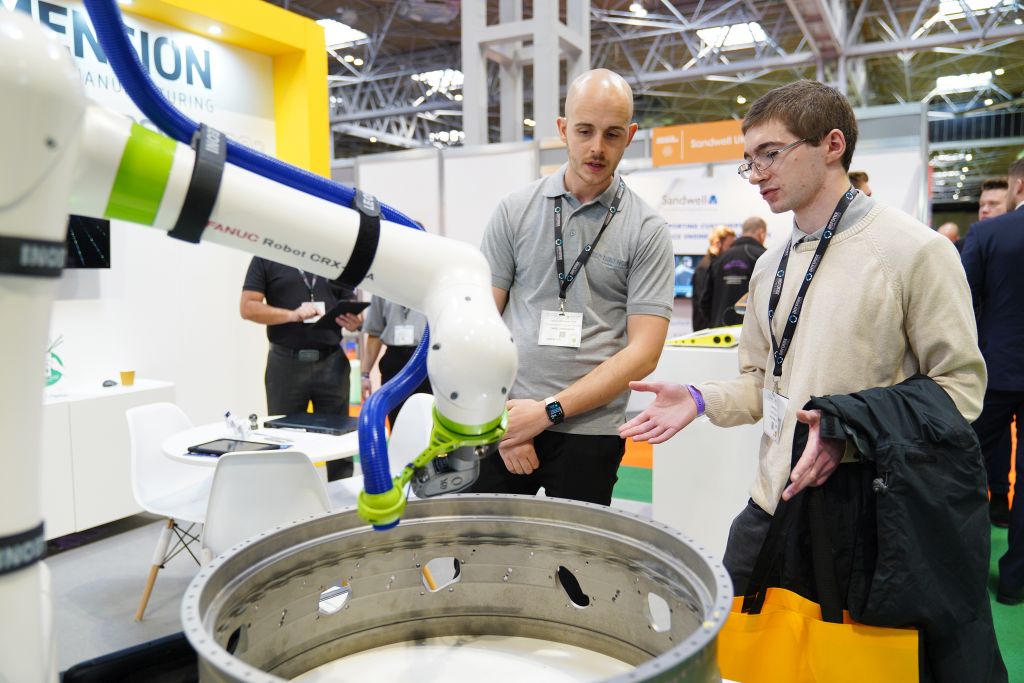 The latest cutting-edge manufacturing solutions can be seen at the show