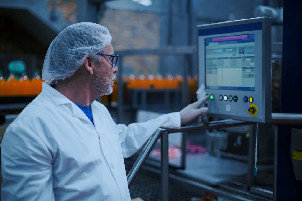 Production tracking monitors and records every stage of the manufacturing process