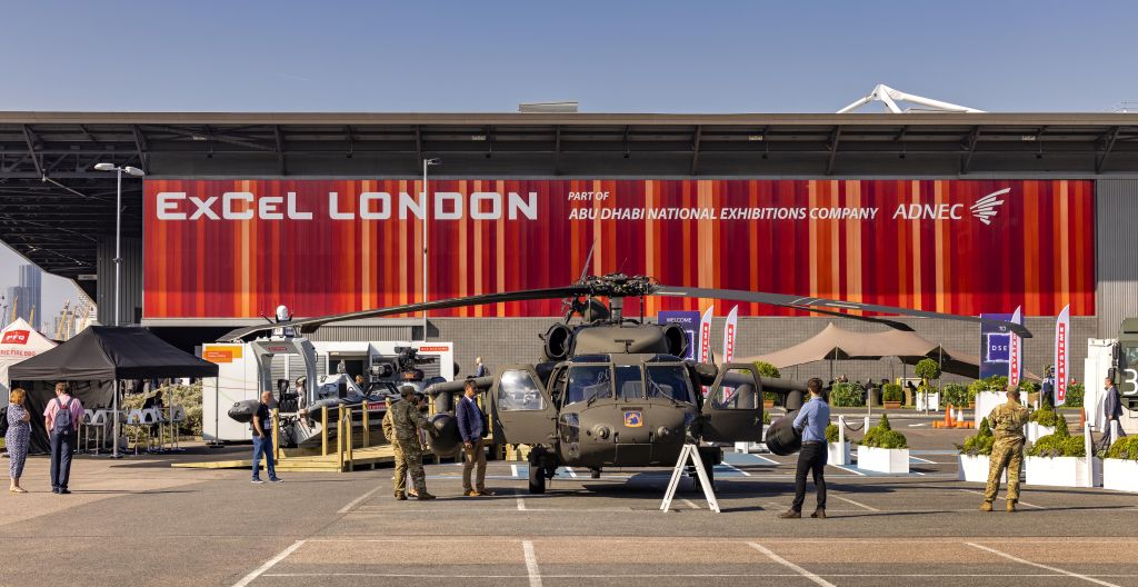DSEI includes a host of helicopters and aircraft from high calibre exhibitors