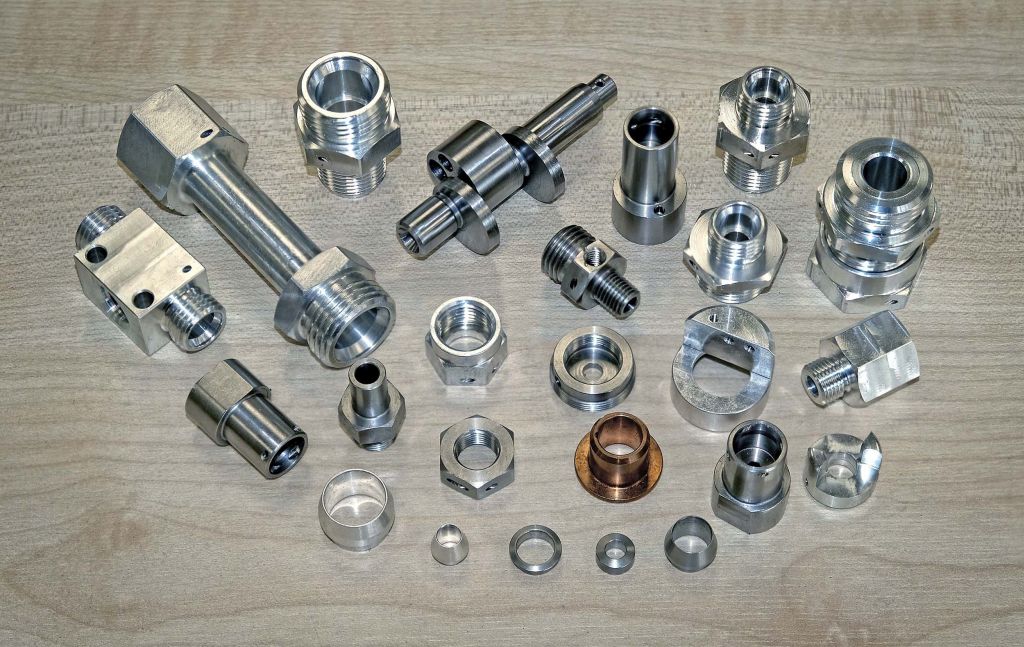 A range of turn-milled parts produced on Oaston Engineering’s two Cincoms