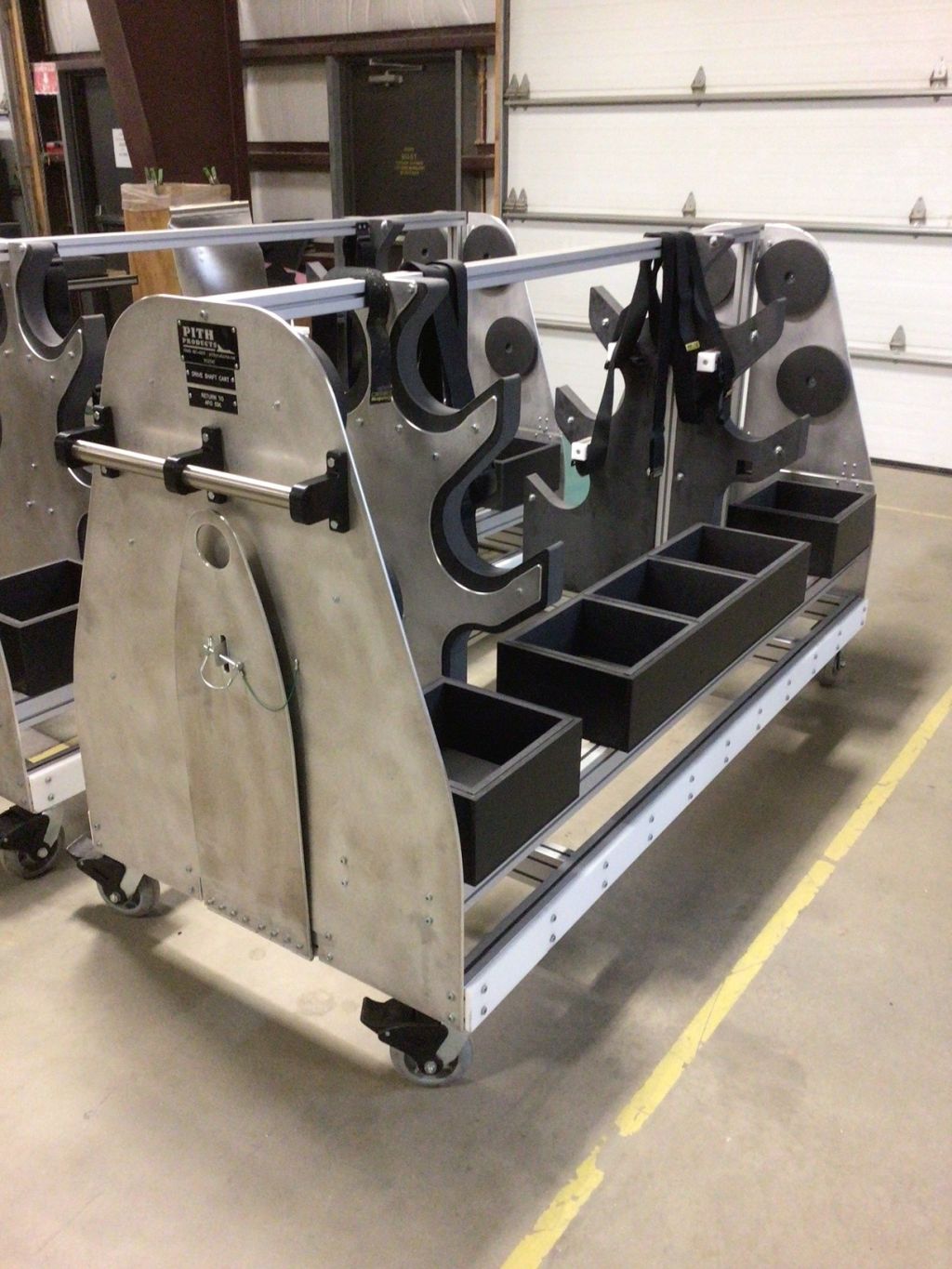 Assembly carts allow OEM and MRO teams to easily transport items to workstations
