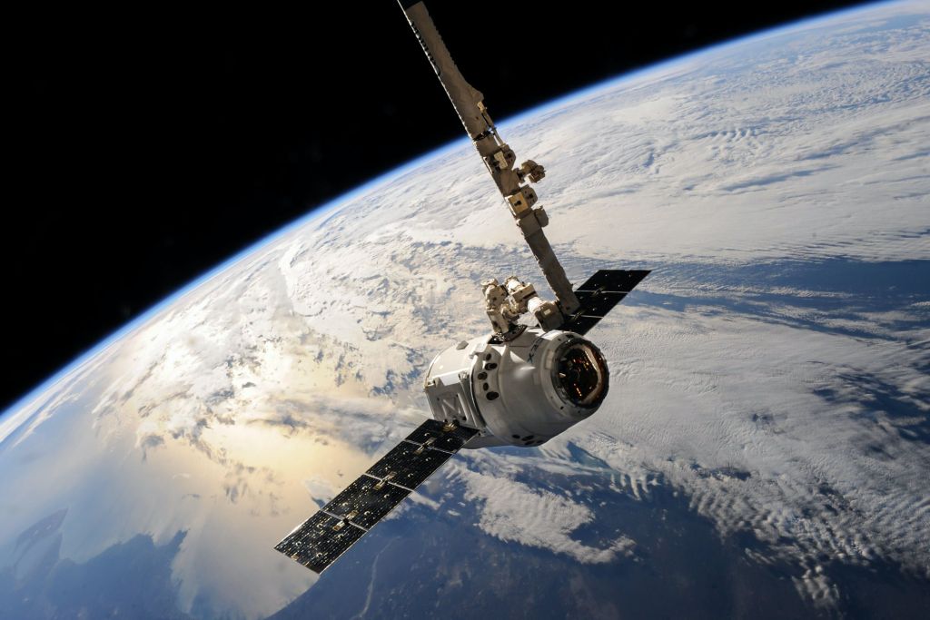 Technologies such as robotic arms can be used to service and recover satellites in space